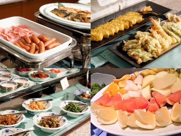 บุฟเฟ่ต์อาหารเช้า ตัวอย่างเมนู