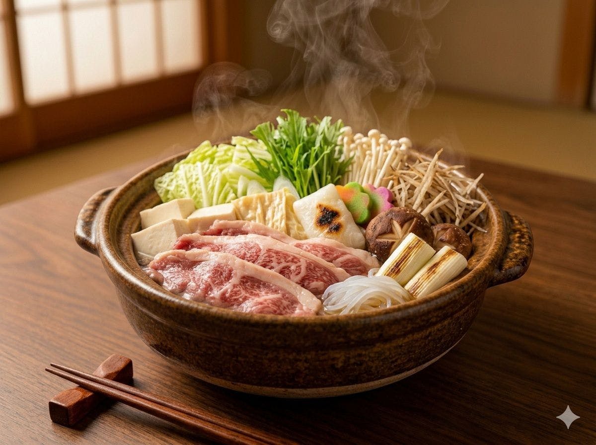 หม้อไฟน้ำซุป “เป็ดเกียวโต” ที่ผสานความมันละมุนกับรสน้ำซุปอย่างลงตัว