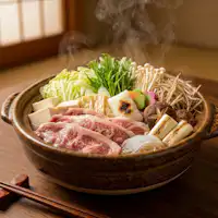 หม้อไฟน้ำซุป “เป็ดเกียวโต” ที่ผสานความมันละมุนกับรสน้ำซุปอย่างลงตัว