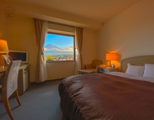西館のダブル4階富士山側のお部屋