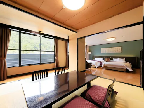 ห้องพักสไตล์ญี่ปุ่นและตะวันตก