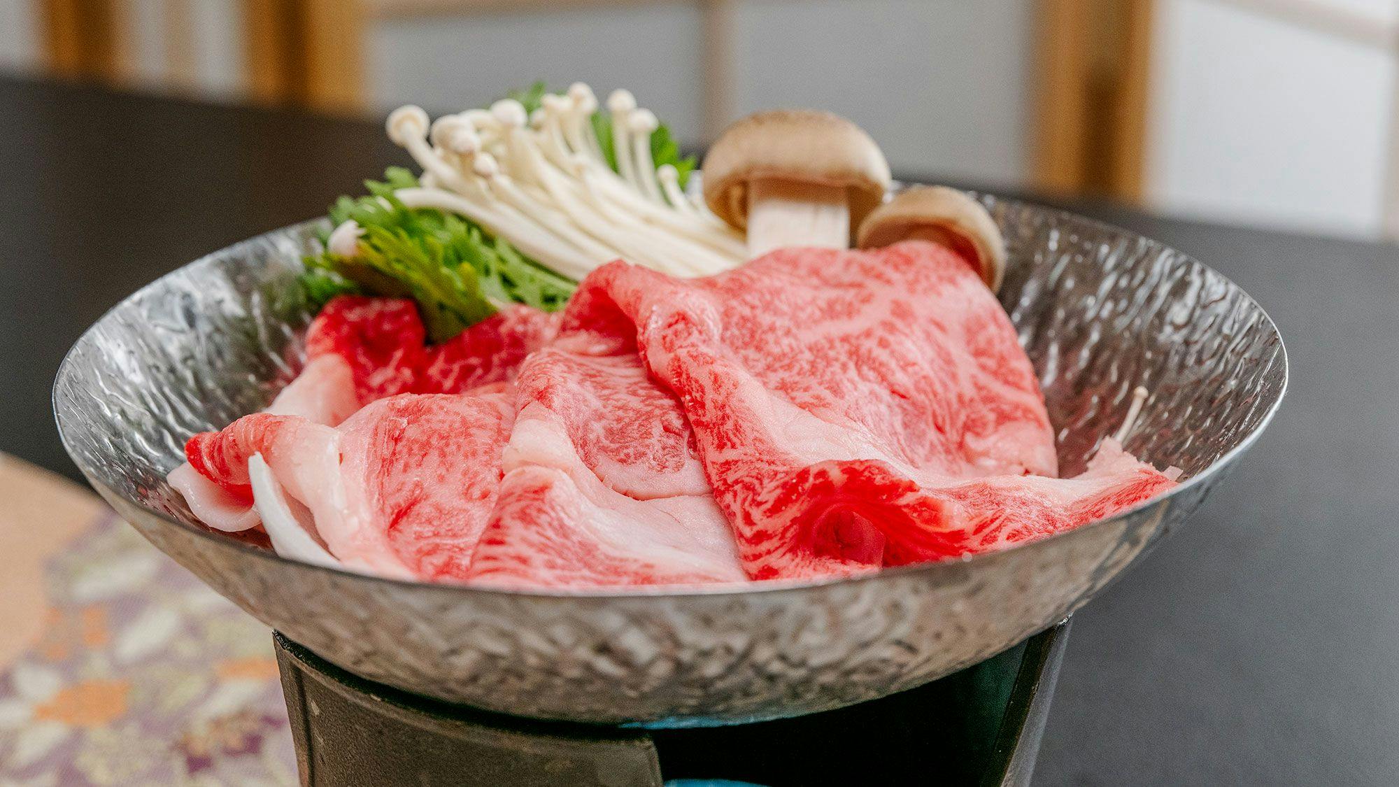 ชินชูพรีเมียมเนื้อวัวสุกี้ยากี้