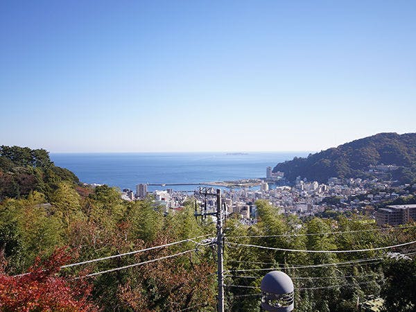 객실에서의 전망