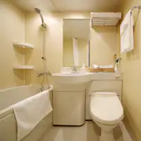 Giường đôi nhỏ (phòng tắm đơn vị)
