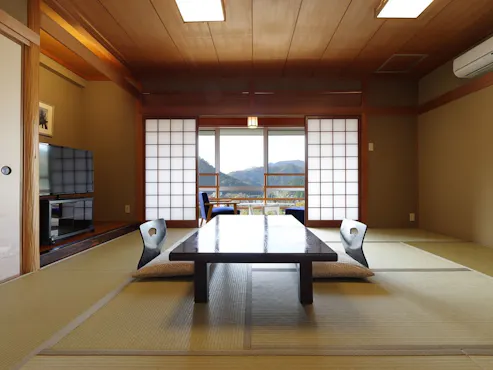 【금연】다다미 8~10조 일본식 방 (욕조, 세면대, 화장실 포함)