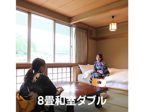 【禁煙】ベッド付和室　8畳＋セミダブル