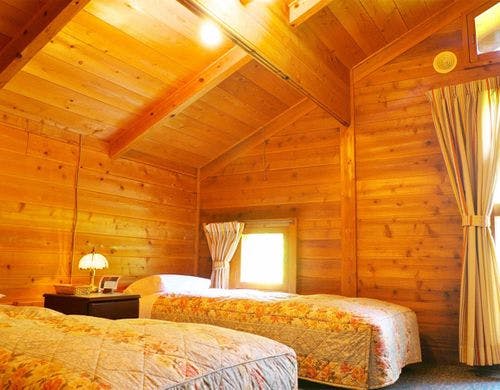 ・ウッディなツインルーム