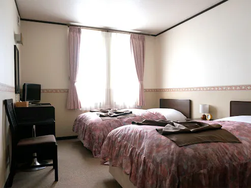 ・【ตัวอย่างห้องพักแบบเตียงคู่】