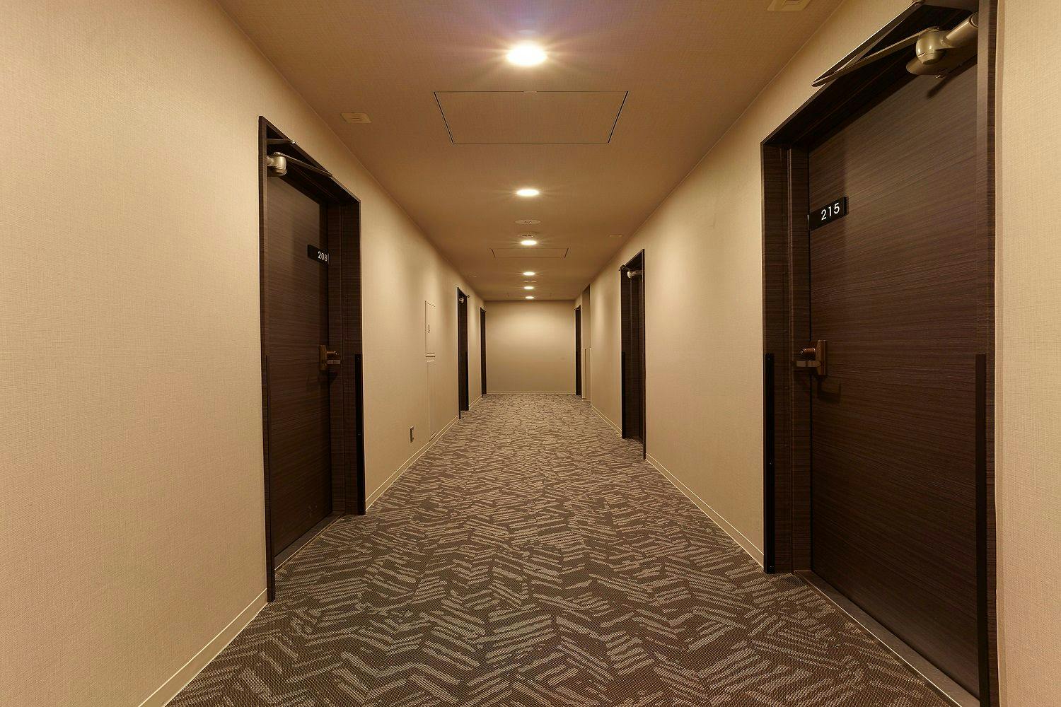 ทางเดินห้องพัก