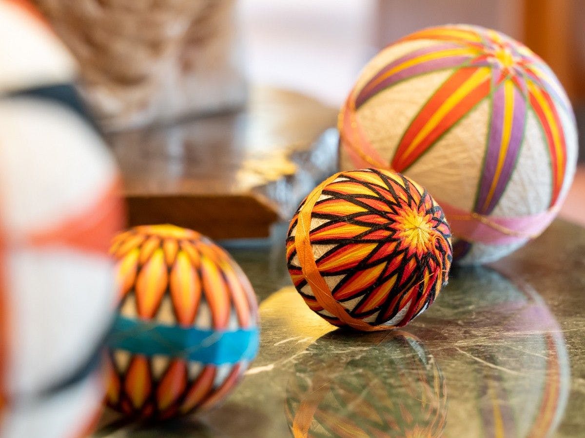 Kerajinan rakyat tradisional 'Matsumoto Temari'