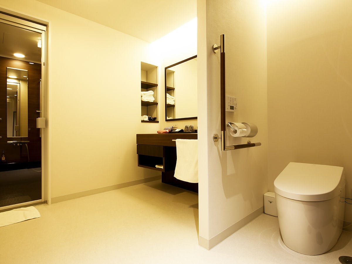 [Gedung Utama: Kamar Khusus Gaya Jepang dan Barat] Kamar Mandi