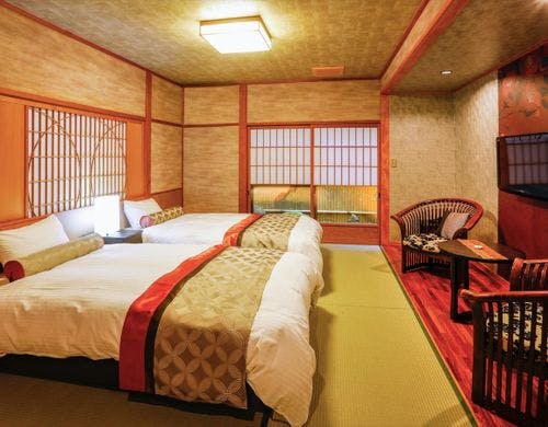 おふたり専用＜和室にベッド＞