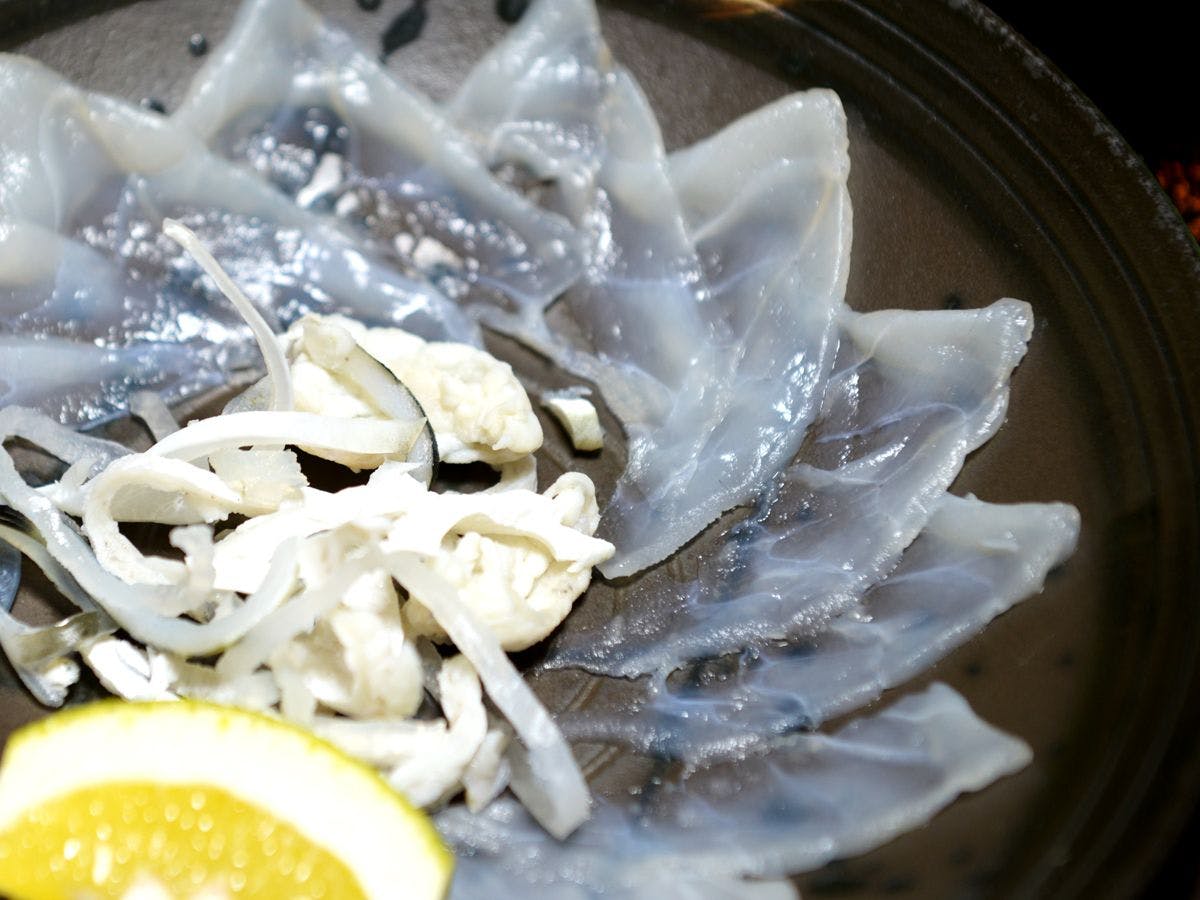 *【ปลาปักเป้าซาชิมิ】นี่คือภาพประกอบ