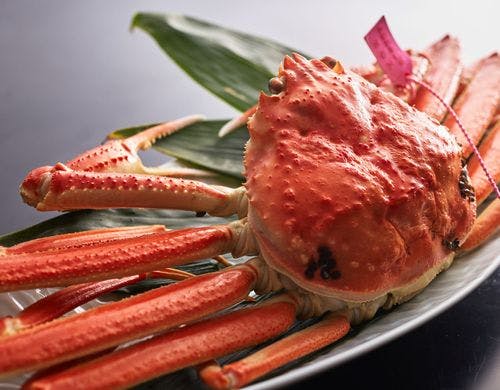 茹で蟹（2人前）