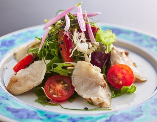 彩　河豚サラダ仕立て