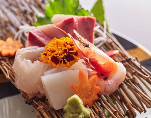 彩　旬魚盛り合わせ