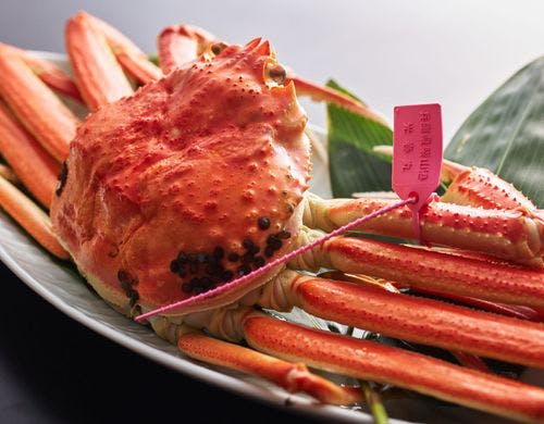 茹で蟹半身付き（2人前）