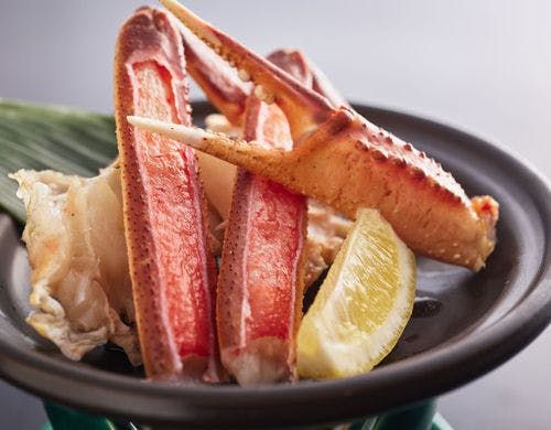 蟹会席陶板焼き