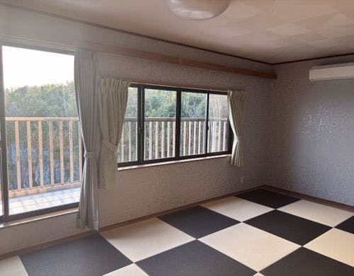 新登場したバス・テラス付の客室です。