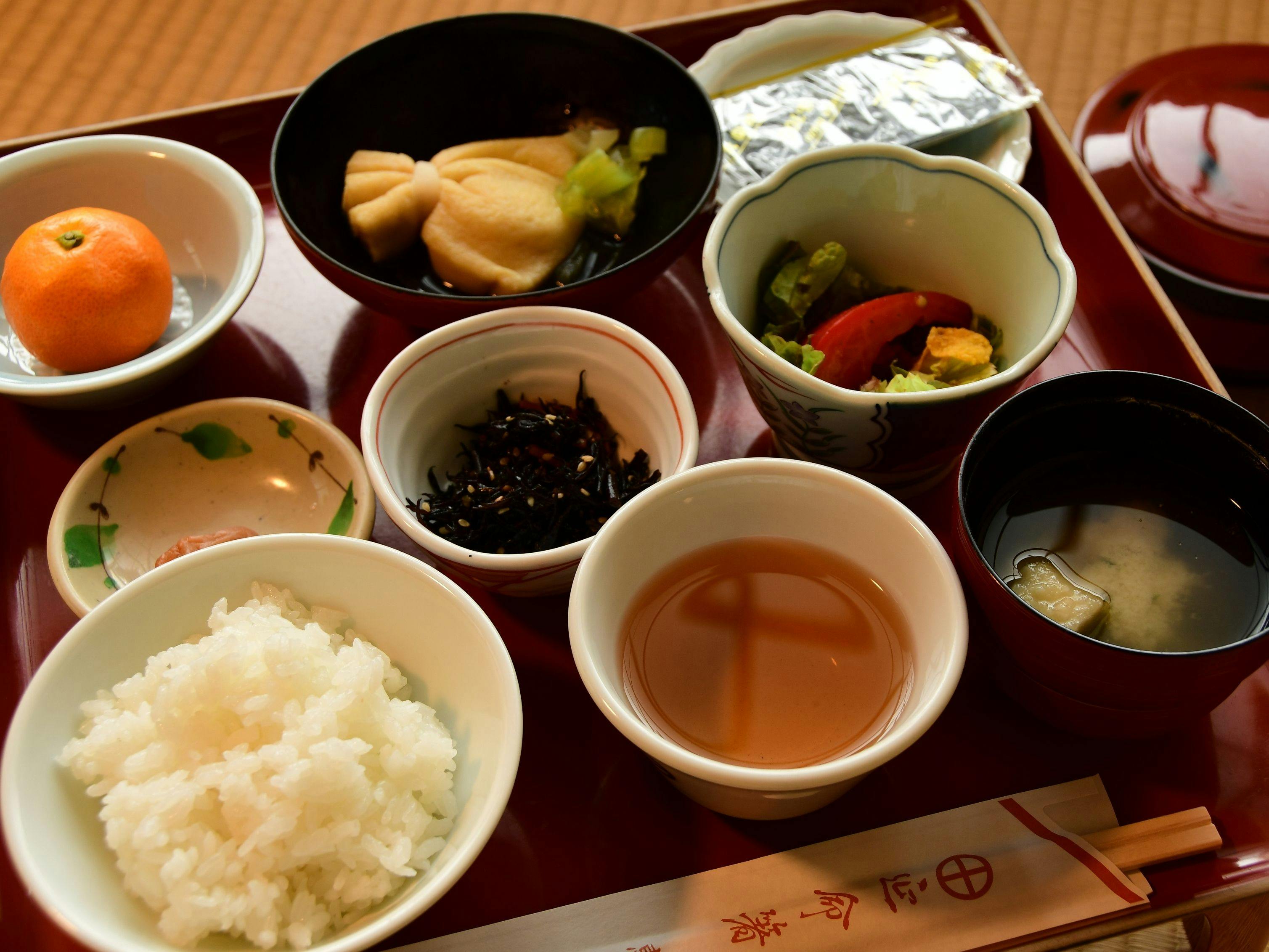 ตัวอย่างอาหารเช้า