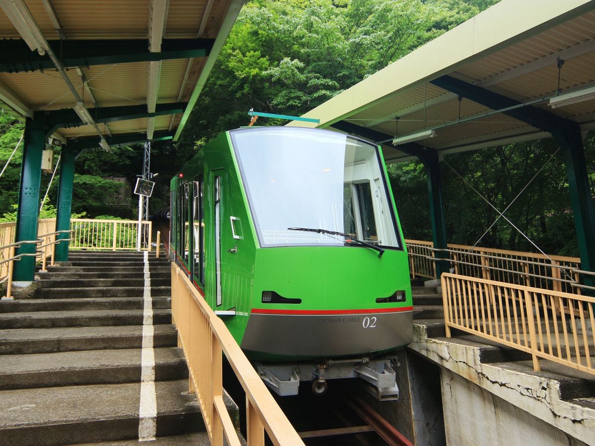 Menuju Kuil Afuri Shimosha dengan Kereta Gantung Ōyama!