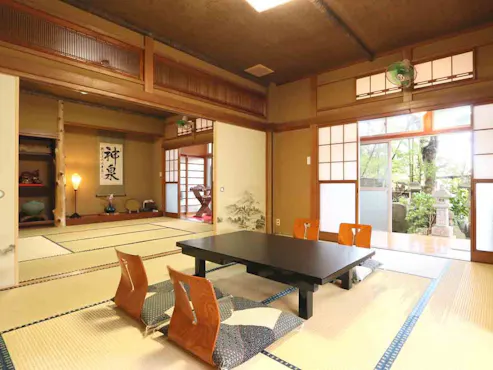 ◆南天◆Kamar dengan pemandangan hijau dari taman yang nyaman.