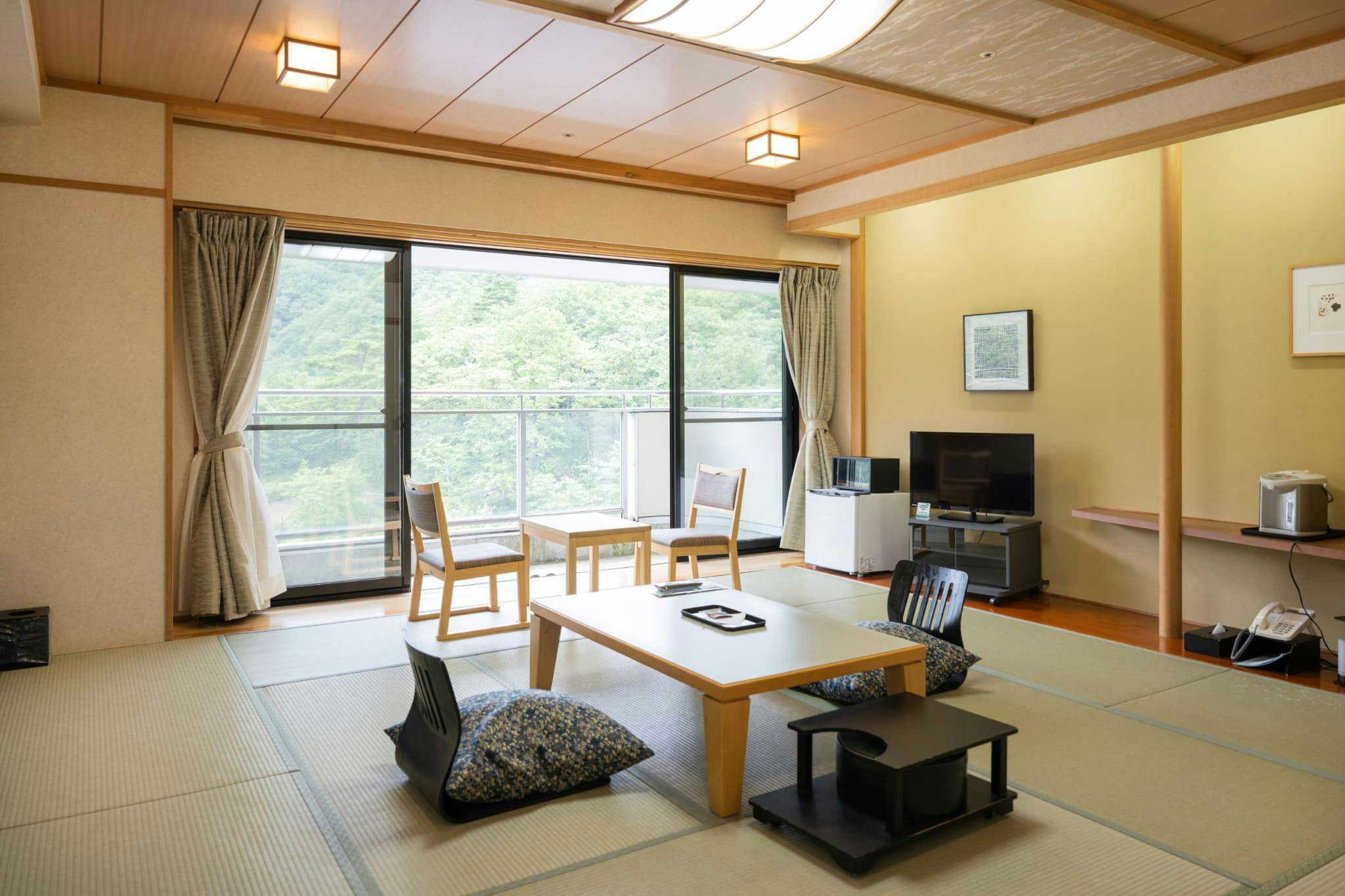 ห้องพักพร้อมวิวเทือกเขาอะซูมะ