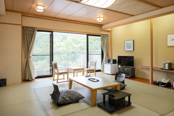 ห้องพักพร้อมวิวเทือกเขาอะซูมะ