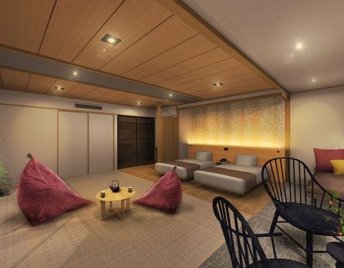 南館　スーペリアコーナーツイン【夜景側】