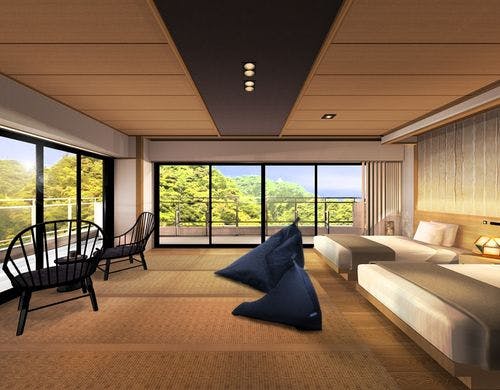 スーペリアコーナーツイン【吾妻連峰側】