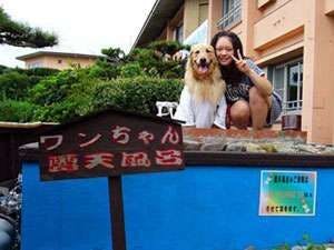 狗狗露天溫泉