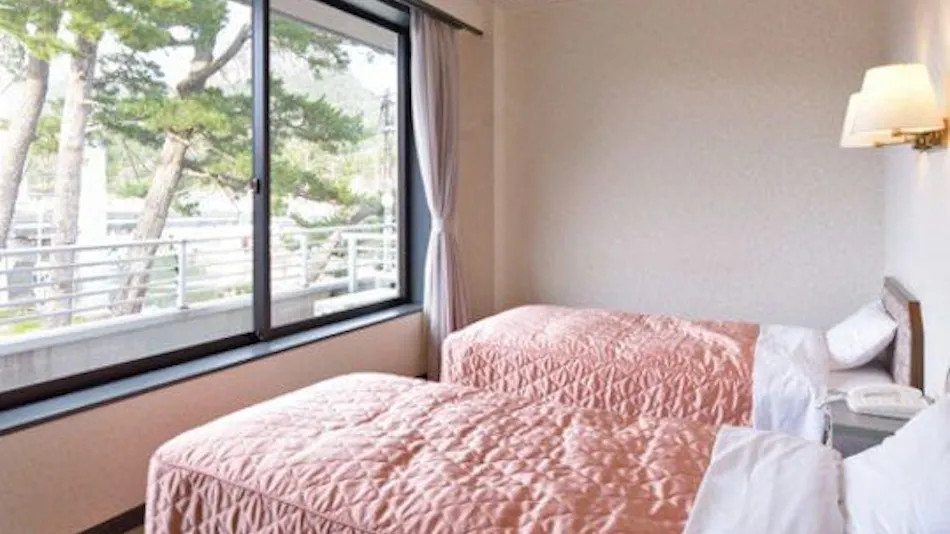 Island Light Colors the Sea Inn Hagoromo-so