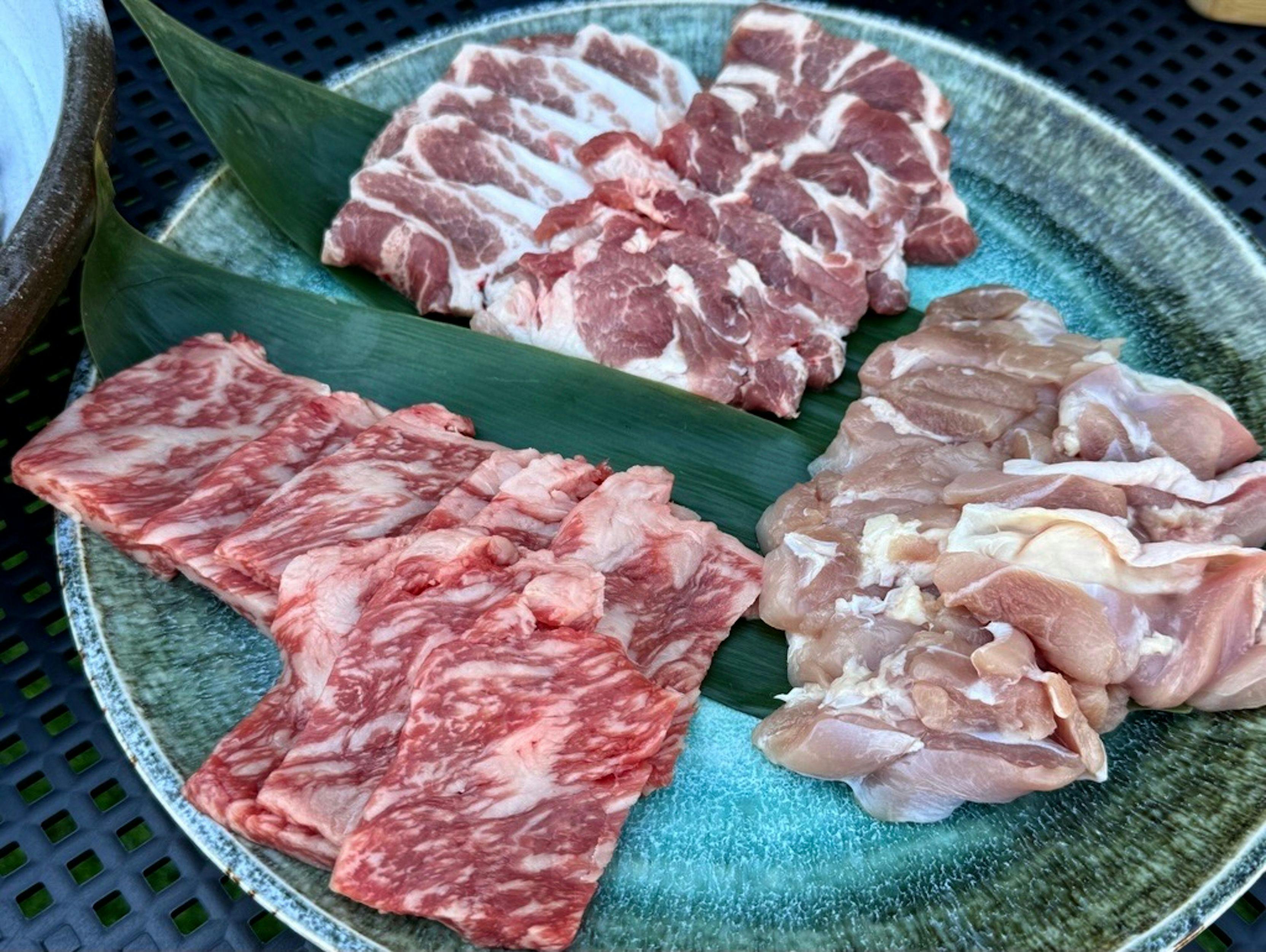 ตัวอย่างวัตถุดิบสำหรับบาร์บีคิวที่สามารถเพิ่มเป็นตัวเลือกได้