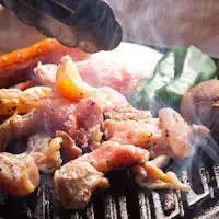 การย่างด้วยถ่าน - ตัวอย่างหนึ่ง