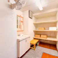 *ห้องอาบน้ำขนาดเล็ก (พื้นที่เปลี่ยนเสื้อผ้า)