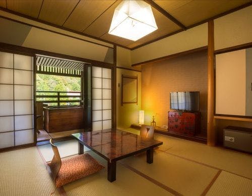 1室のみ！露天風呂付き布団客室