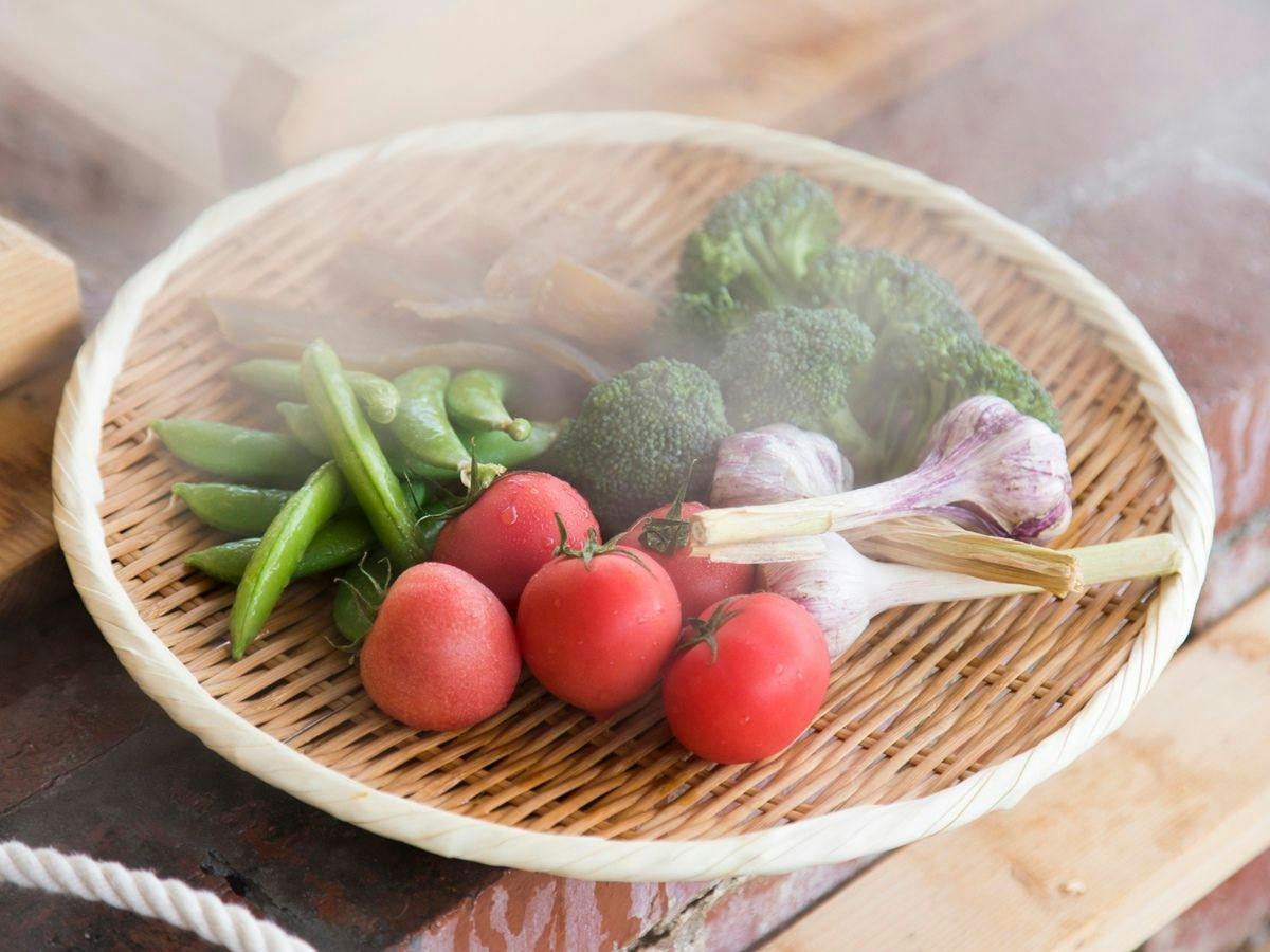 *【蒸し野菜】蒸気のチカラでふっくら！