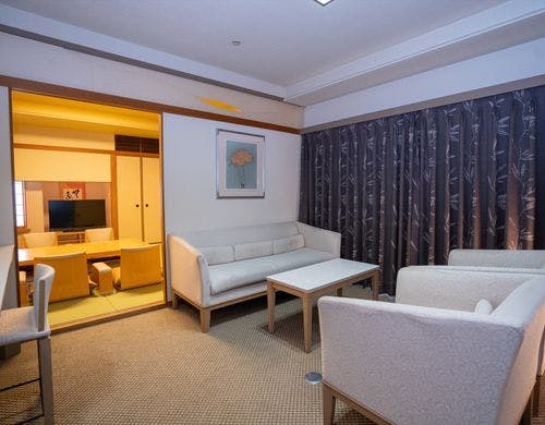 特別室（リビングと和室の二間）