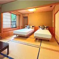 Kamar Gaya Jepang 12 Tatami (dengan Tempat Tidur)