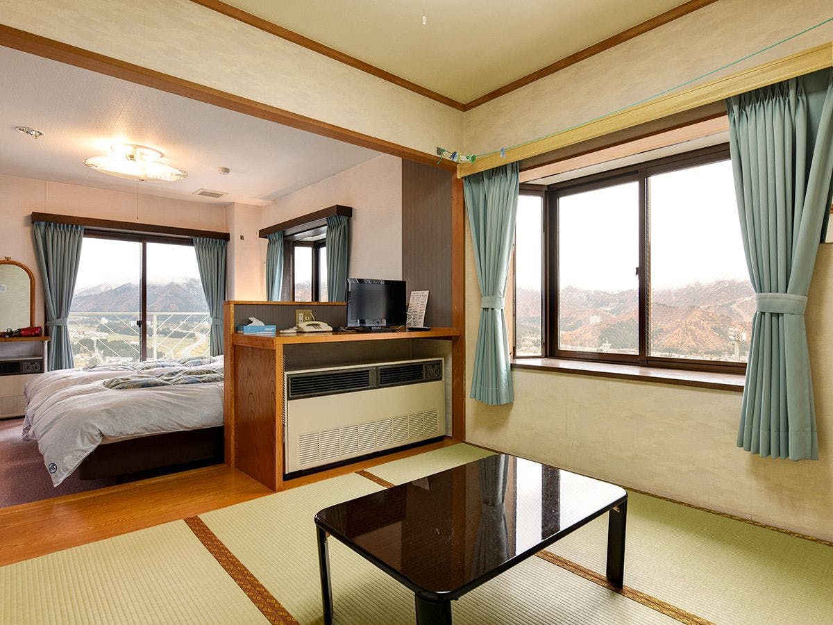 Kamar gaya Jepang dan Barat