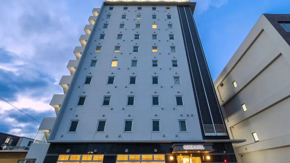 Natural Hot Spring Tenjin no Yu Super Hotel Hofu Station Front