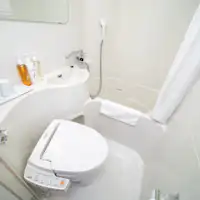 Semua kamar dilengkapi dengan unit kamar mandi.