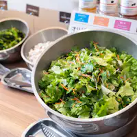 Salad sayur adalah salad organik.