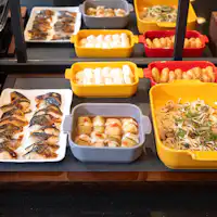 เมนูเปลี่ยนทุกวัน ดังนั้นพักคืนติดต่อกันก็เยี่ยม!