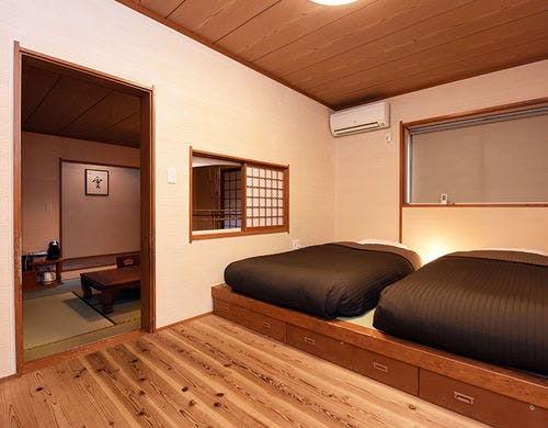 １階のお部屋露天風呂