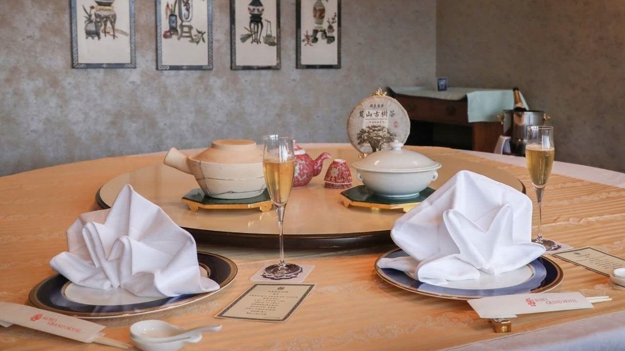 13층 중국 레스토랑 '룽톈장' 개인실