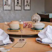 13층 중국 레스토랑 '룽톈장' 개인실