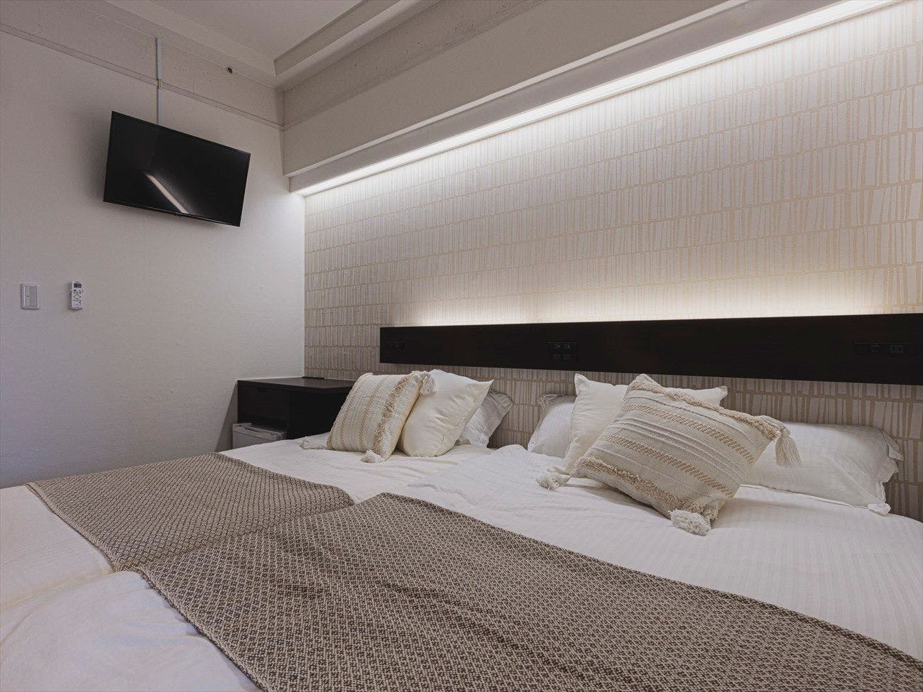 ห้องพักแบบเตียงคู่มาตรฐาน