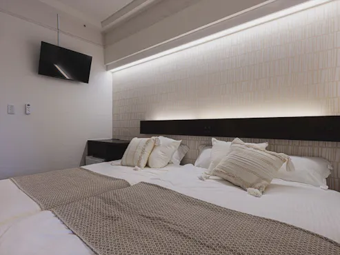 ห้องพักแบบเตียงคู่มาตรฐาน