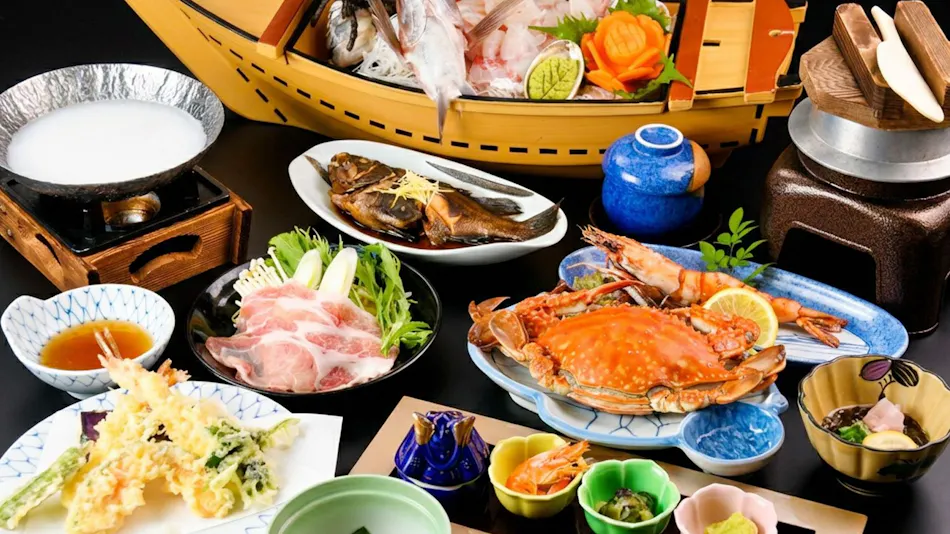Fugu Cuisine and Live Fish Cuisine Inn Yamani Ryokan